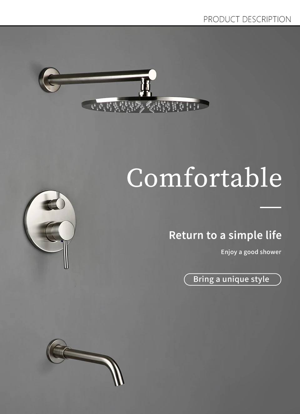 Hc71a31f5838f421cbb0832e8c30a14289 - Brushed Brass Bathtub Shower Faucet
