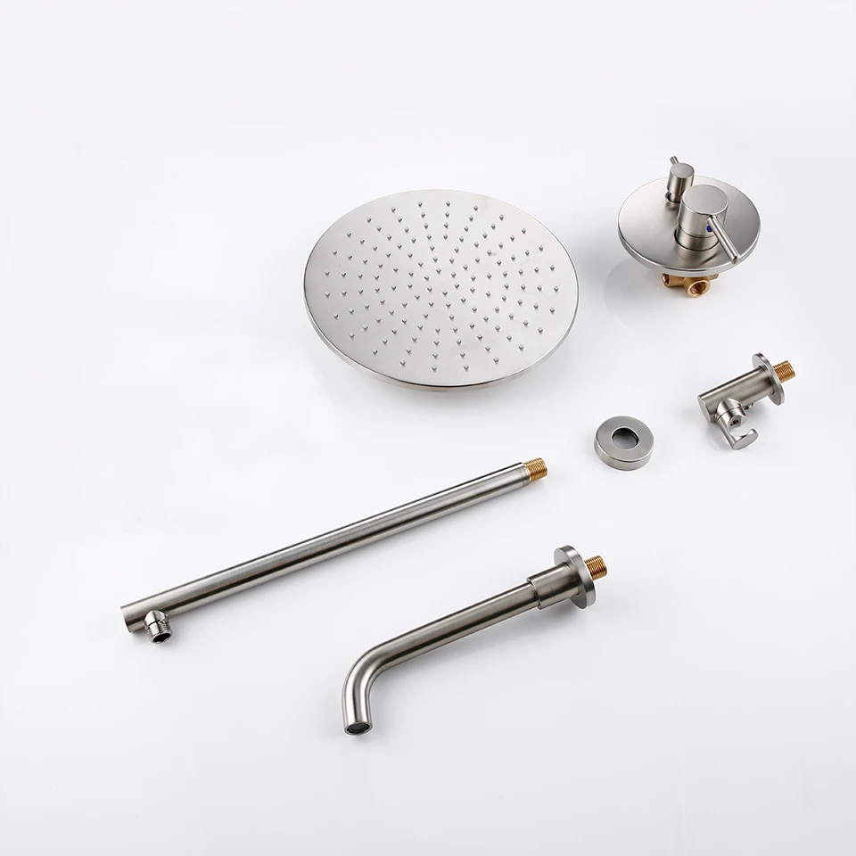 Hcfb368738cef44ceb731b950c0ef83335 - Brushed Brass Bathtub Shower Faucet