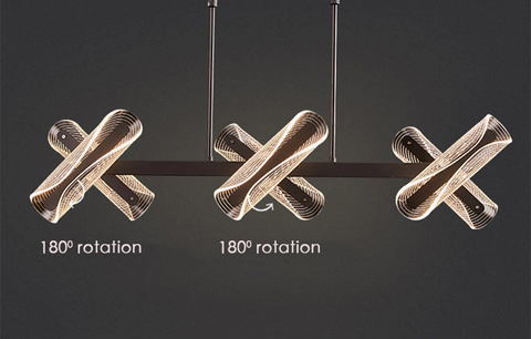 - Acrylic Transformable Pendant Light