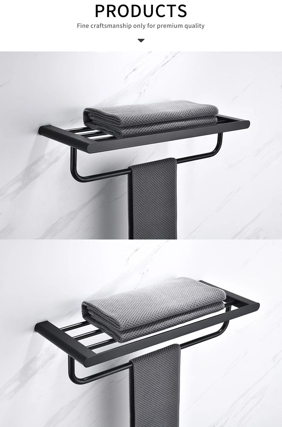 Heb9dc278a3064931b49f0342943a597f4 - Matte Black Towel Holder