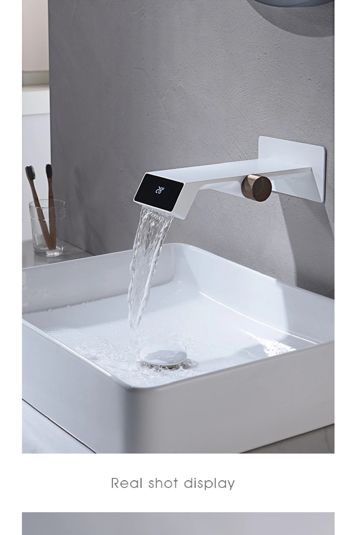 S02769d9e157147018a8cdcf948432087L - Bathroom faucet intelligent digital display