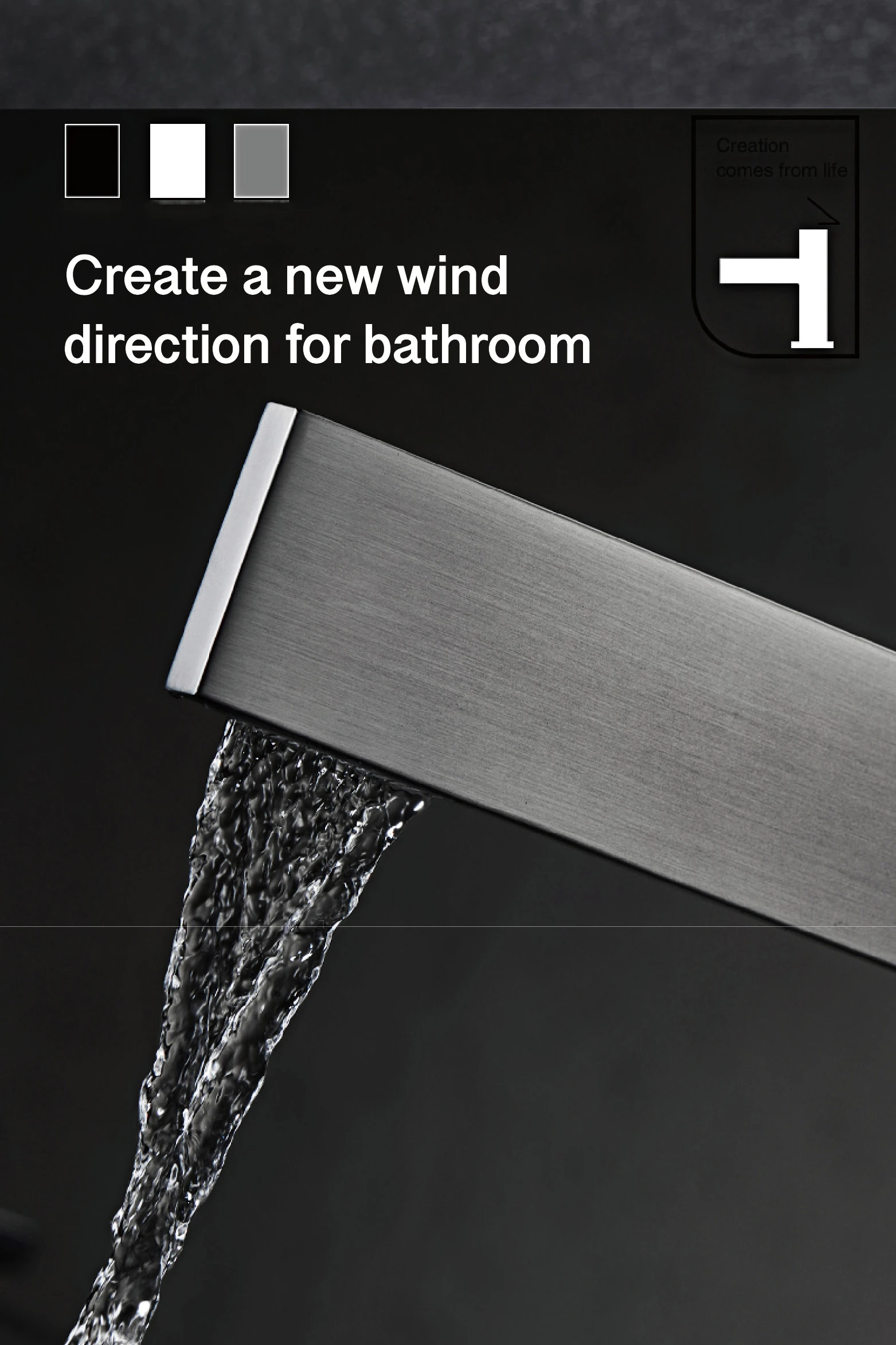 S032b41e65aca4793b35538747d17c8f25 - Luxury bathroom waterfall faucet