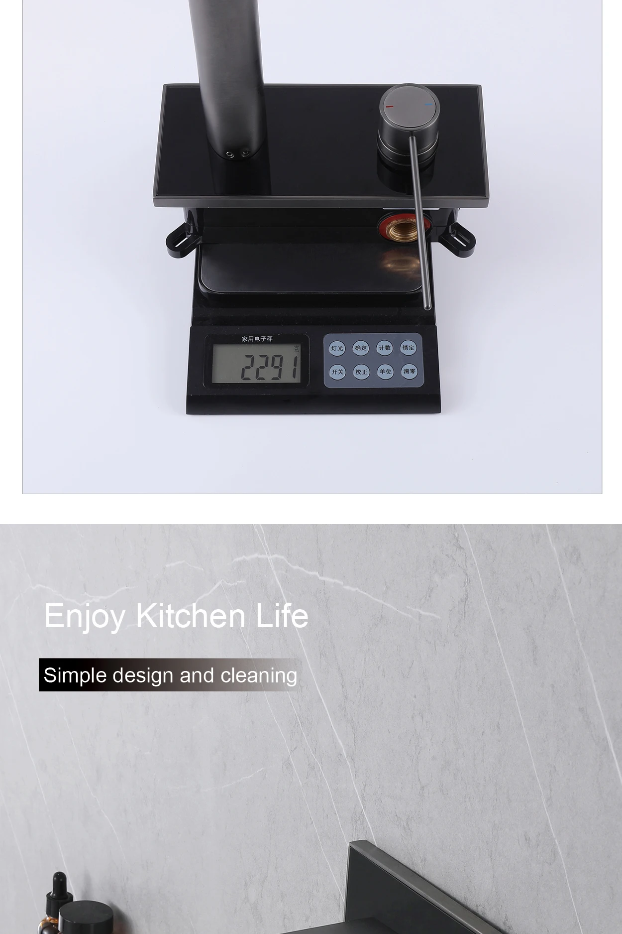 S1171b599dfff45708b8b14bb92ff255cX - Brass bathroom faucet digital display
