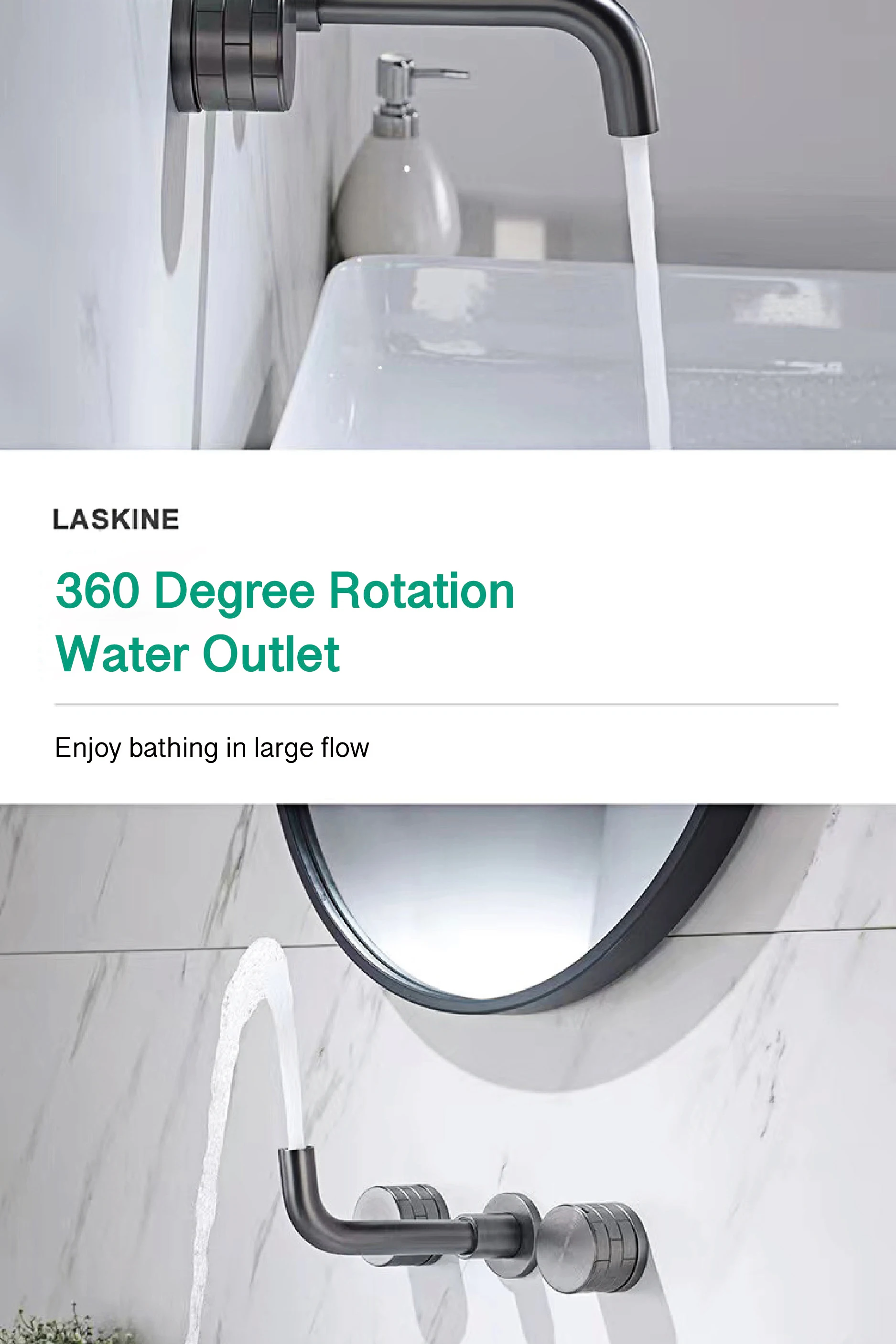 S3003dcb1f1fc46588b03fbfa3ed30b52m - Concealed bathroom faucet into wall design