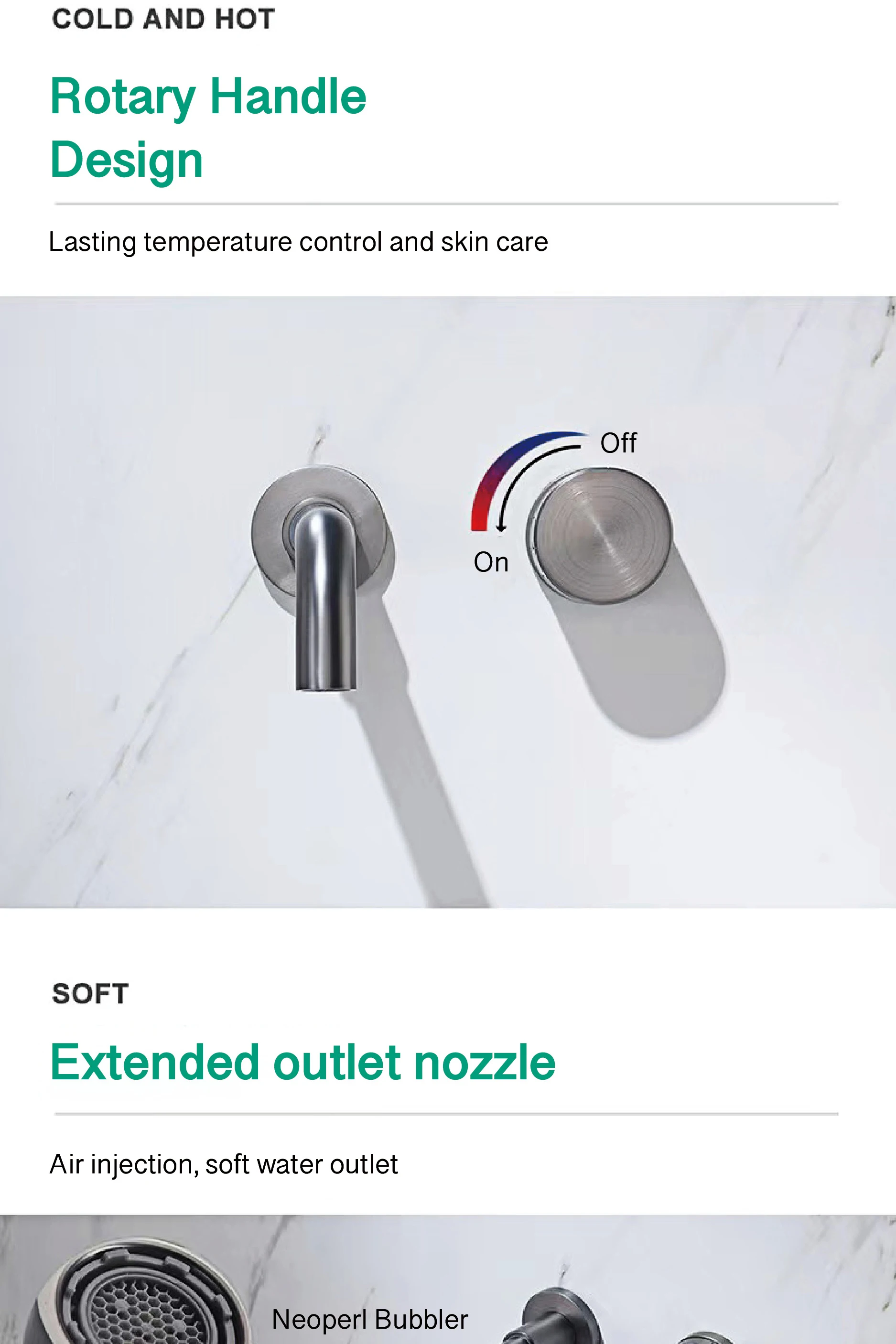 S391880345f744c6f9a52b3abd0f84702E - Concealed bathroom faucet into wall design