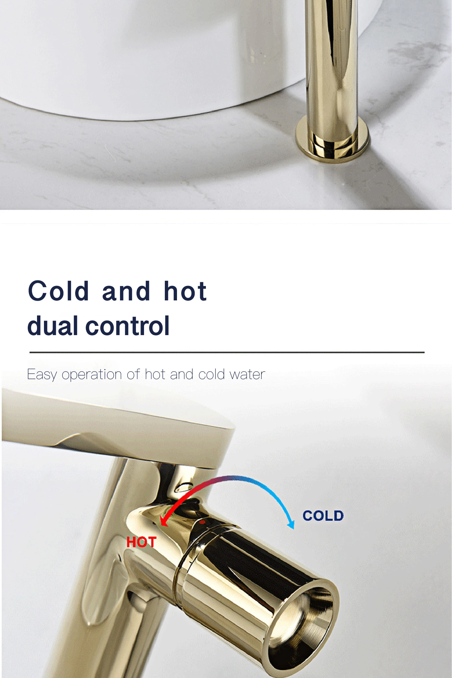 S46b3ee2c127d42e392c8cb7102ab7e9d3 - Modern Brass Bathroom Faucet