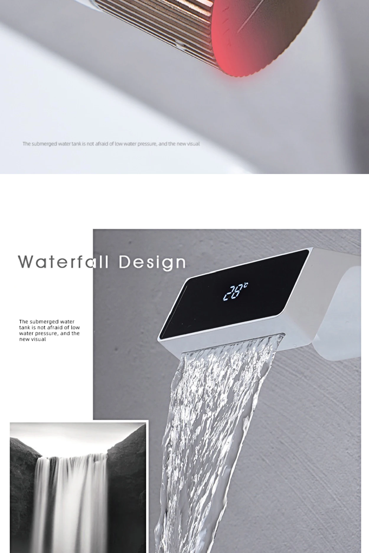 S5784dab4b55f4d12b95661b455cb6f4a9 - Bathroom faucet intelligent digital display