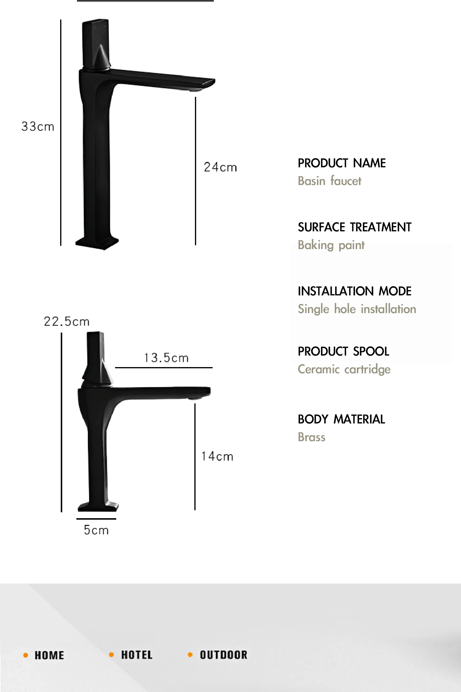 S5b45cf2c943240dc9497a5d3420a92daz - Square bathroom faucet