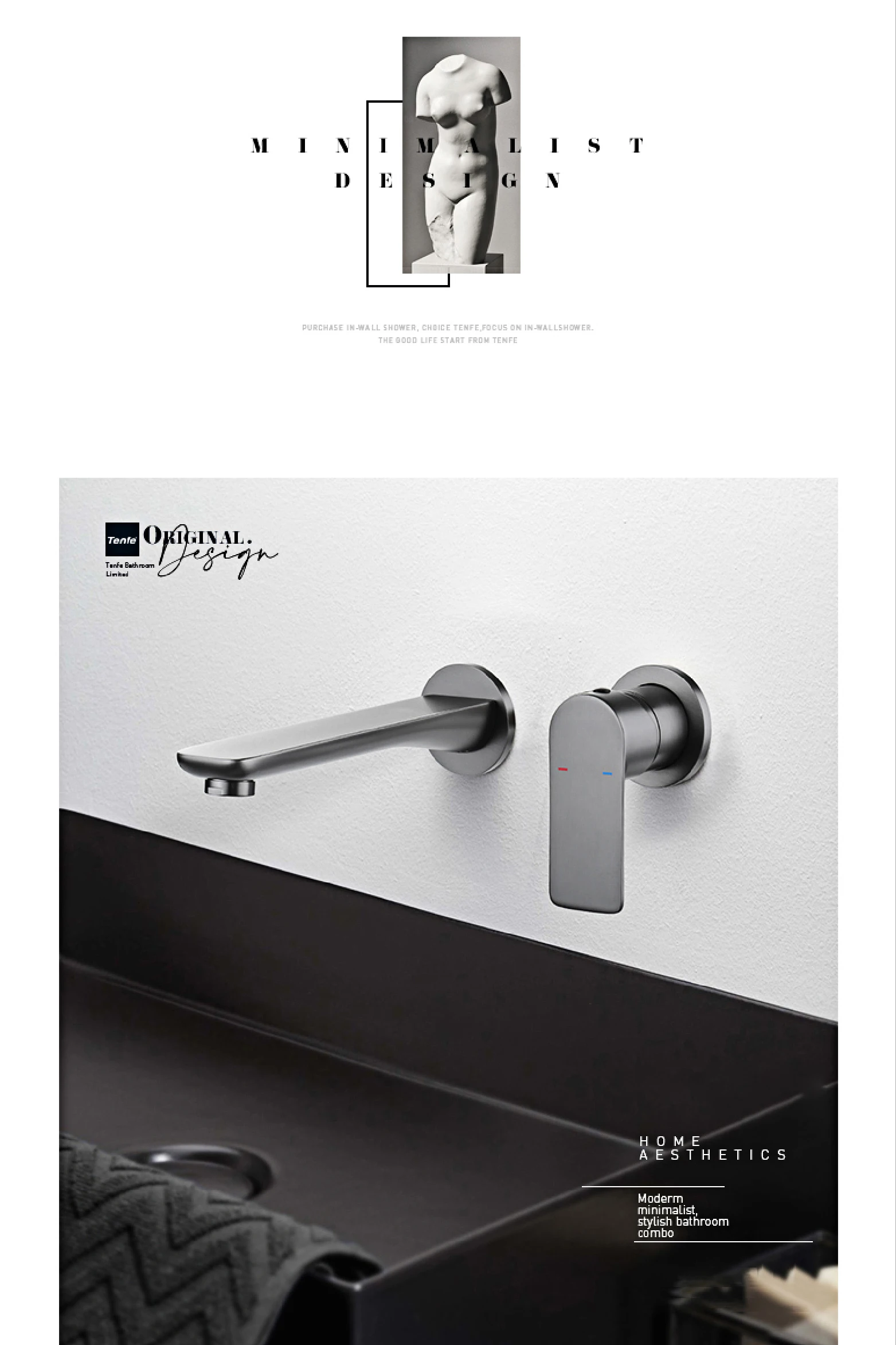 S5e3fb7af889c49bc94792faf69d0b963V - Brass Bathroom concealed basin faucet