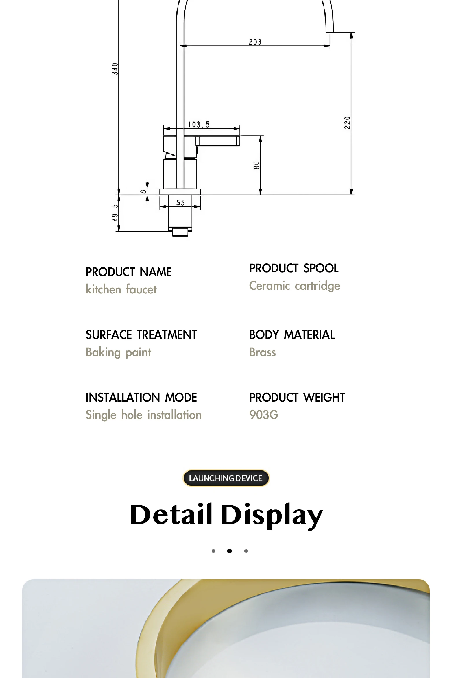 S63300435e5f84b53bc05820dabc64a3dI - Graceful Bathroom Faucet
