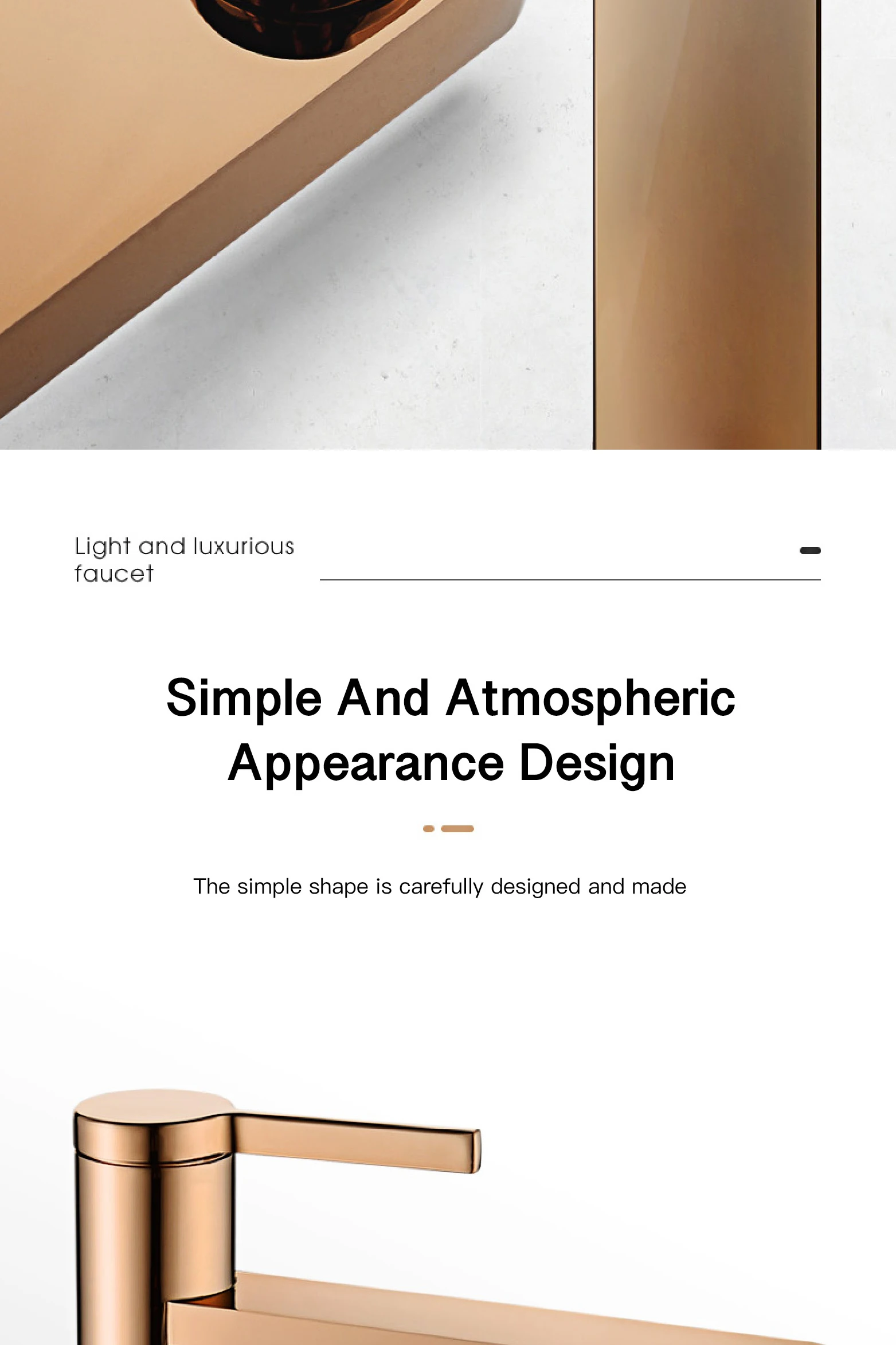 S6601fb108e3a4e11858bbcf22cd47fb4Q - Bathroom brass faucet simple design