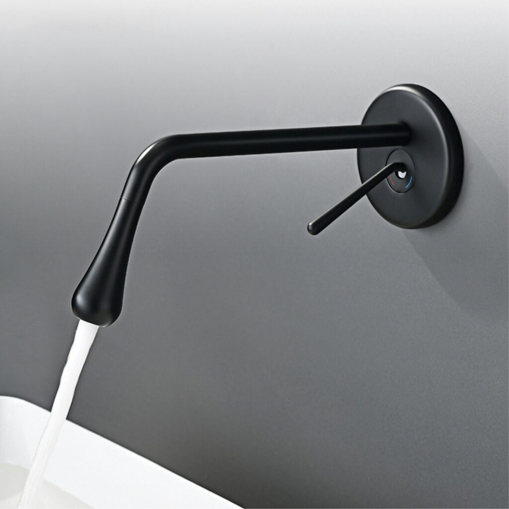 Bathroom washbasin faucet