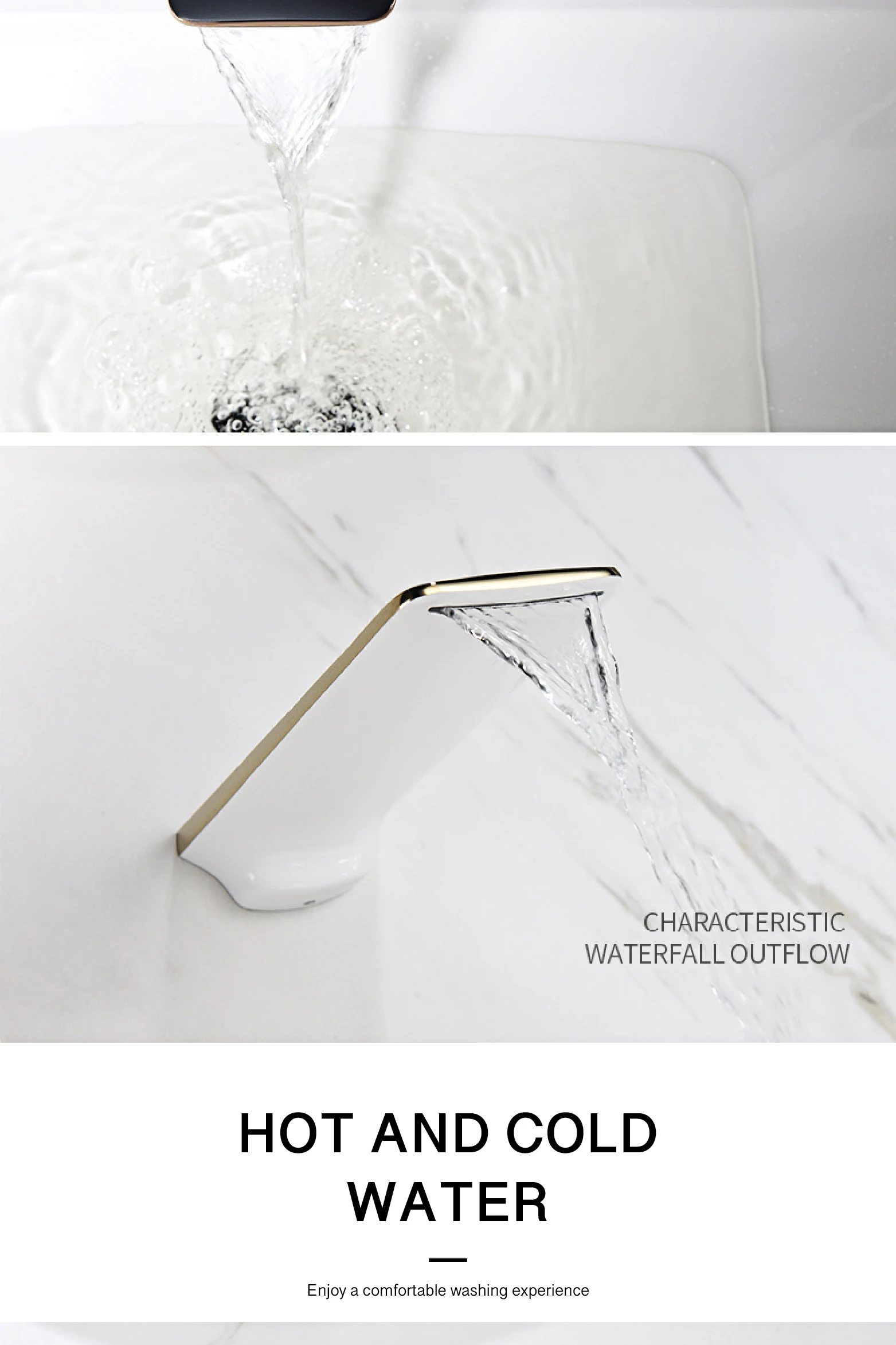 S9256205fba894057bec8b2ea45817f33O - Bathroom faucet waterfall