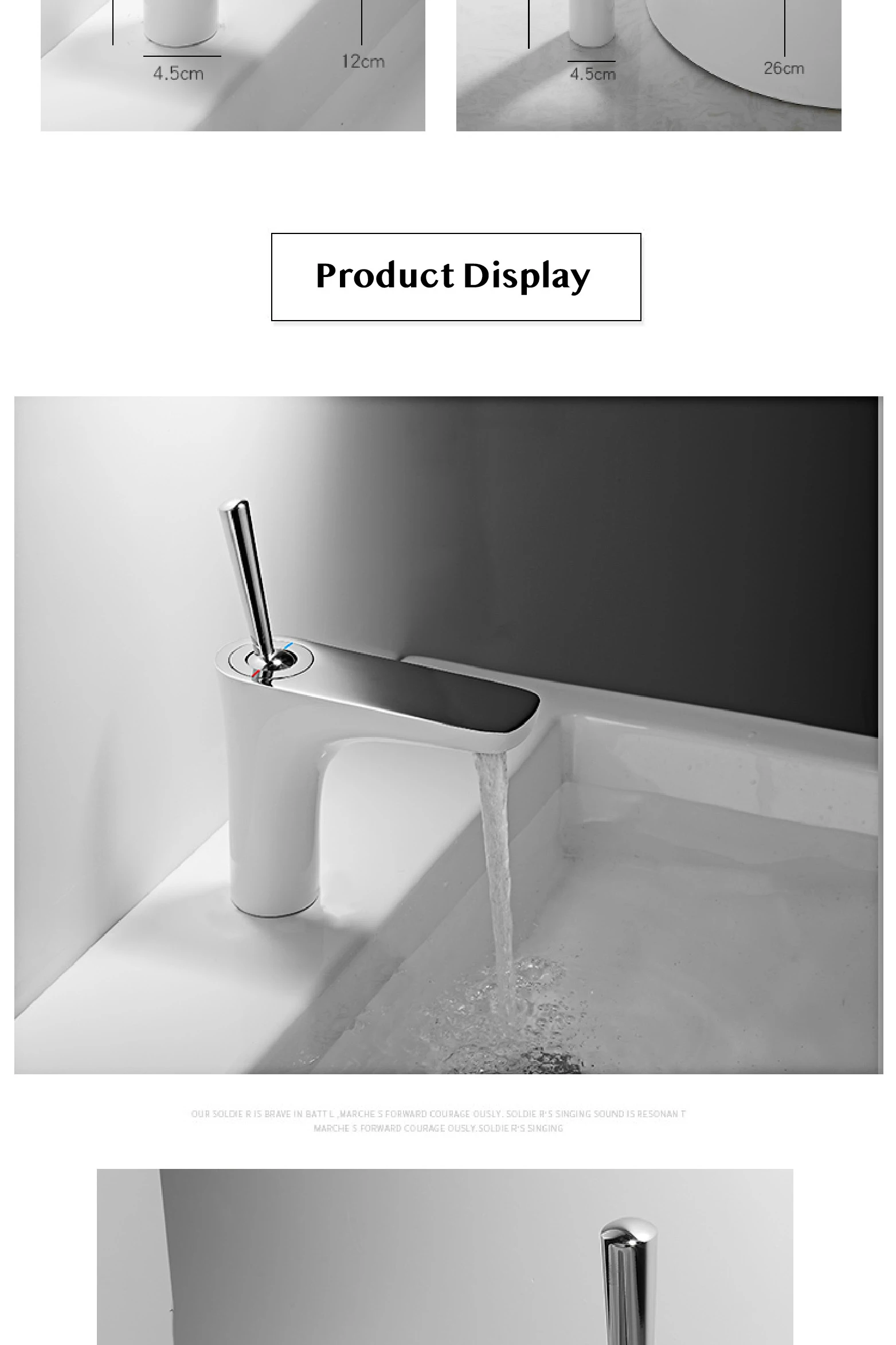 Sa0a0ae94711841178eab18996845baf5Y - White Luxury Bathroom Faucet