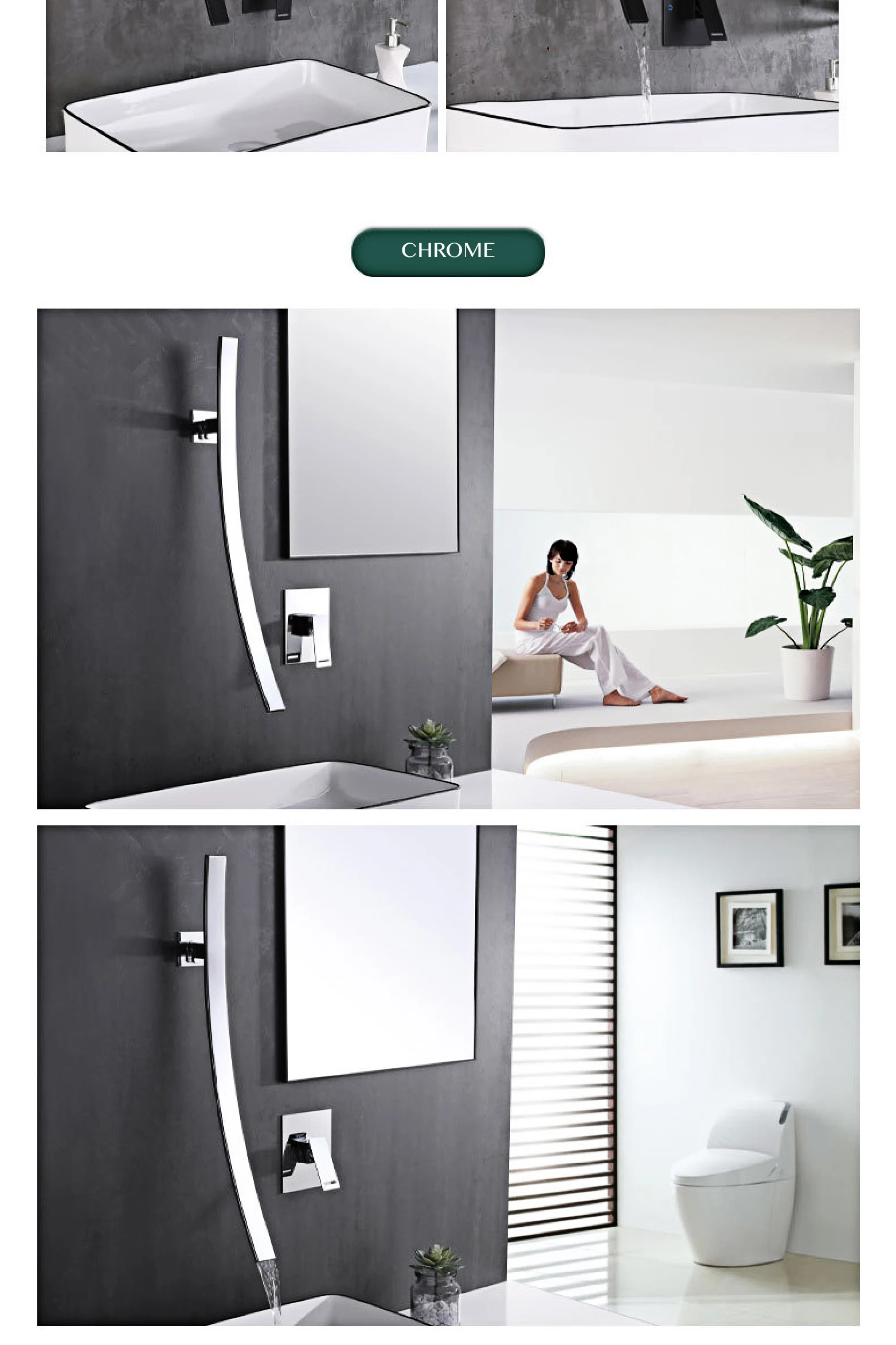 Sa7a5cd094c584bffae3cc3190de0a434y - Bathroom design concealed basin faucet copper