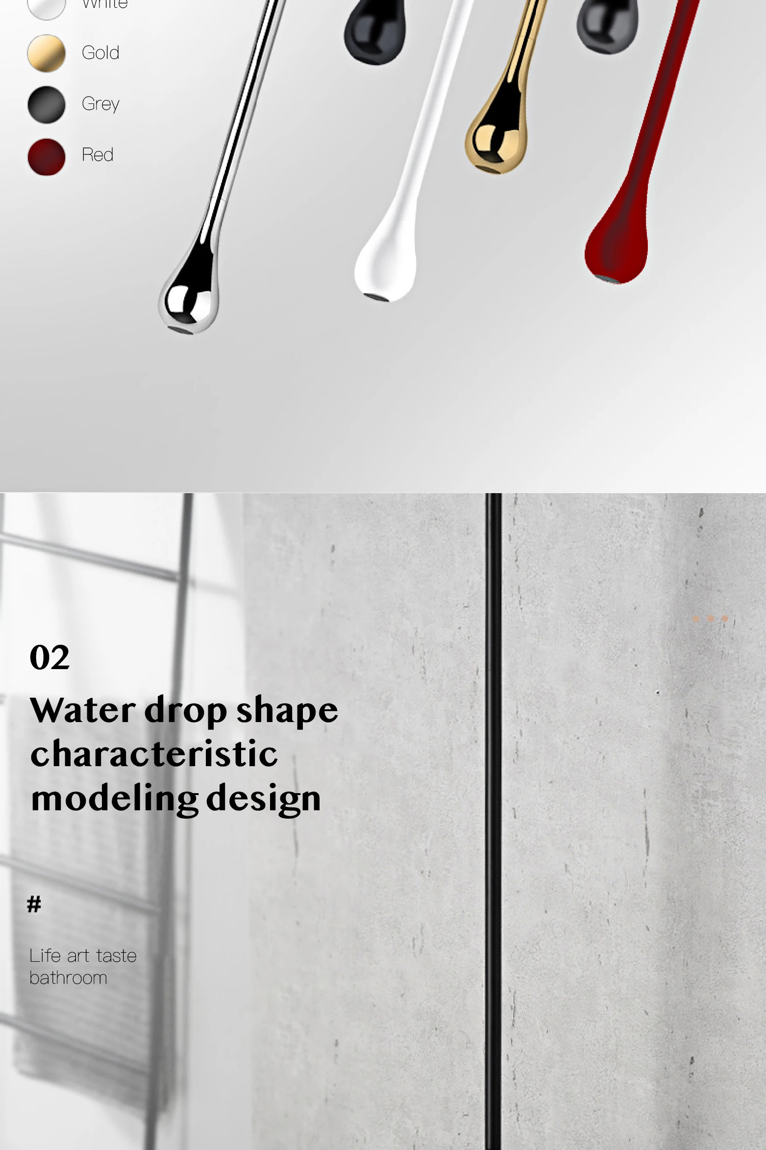 Sac1243bcb67f4718a8ce65dce6a90a49O - Bathroom creative ceiling water drop faucet