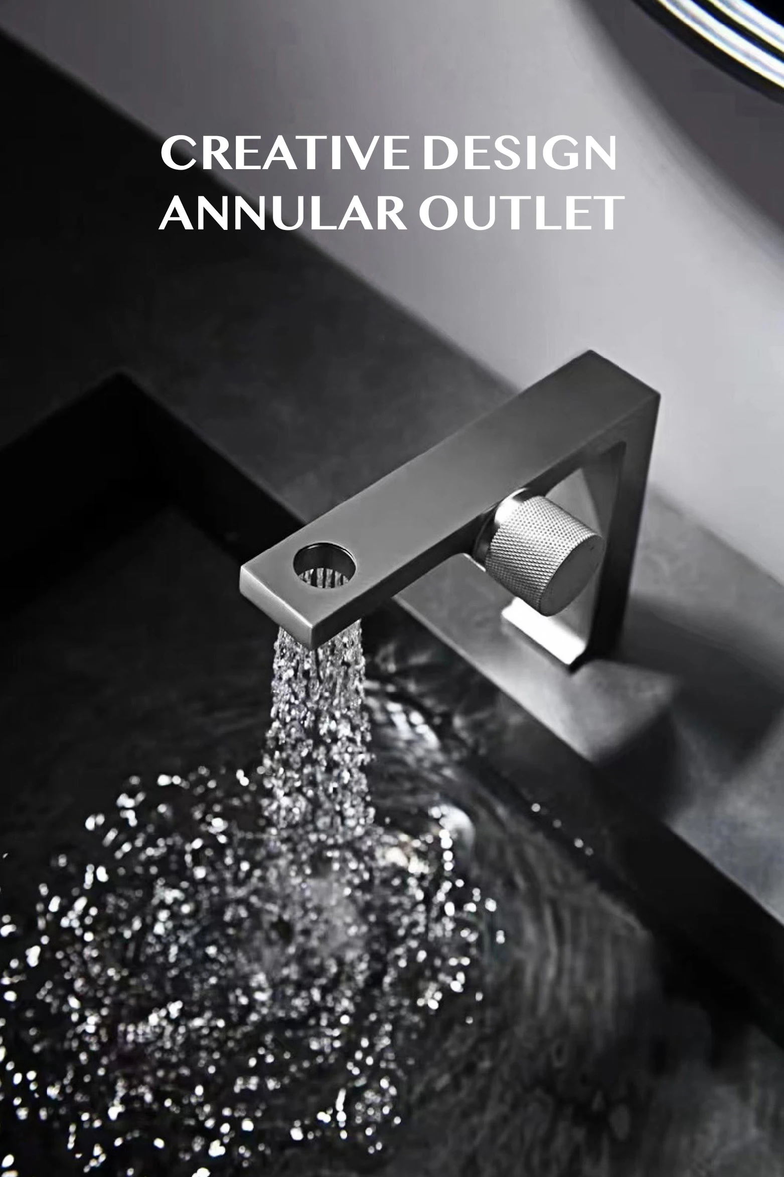 Sacadad91a89d40df9f905f5f8d98b4c87 - Bathroom faucet knob switch creative design