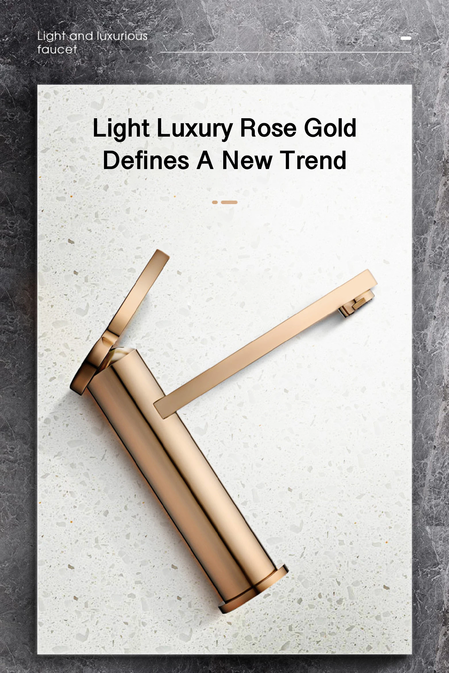 Sc8f288a55e5c49fbbfd618890e965bfdu - Bathroom brass faucet simple design