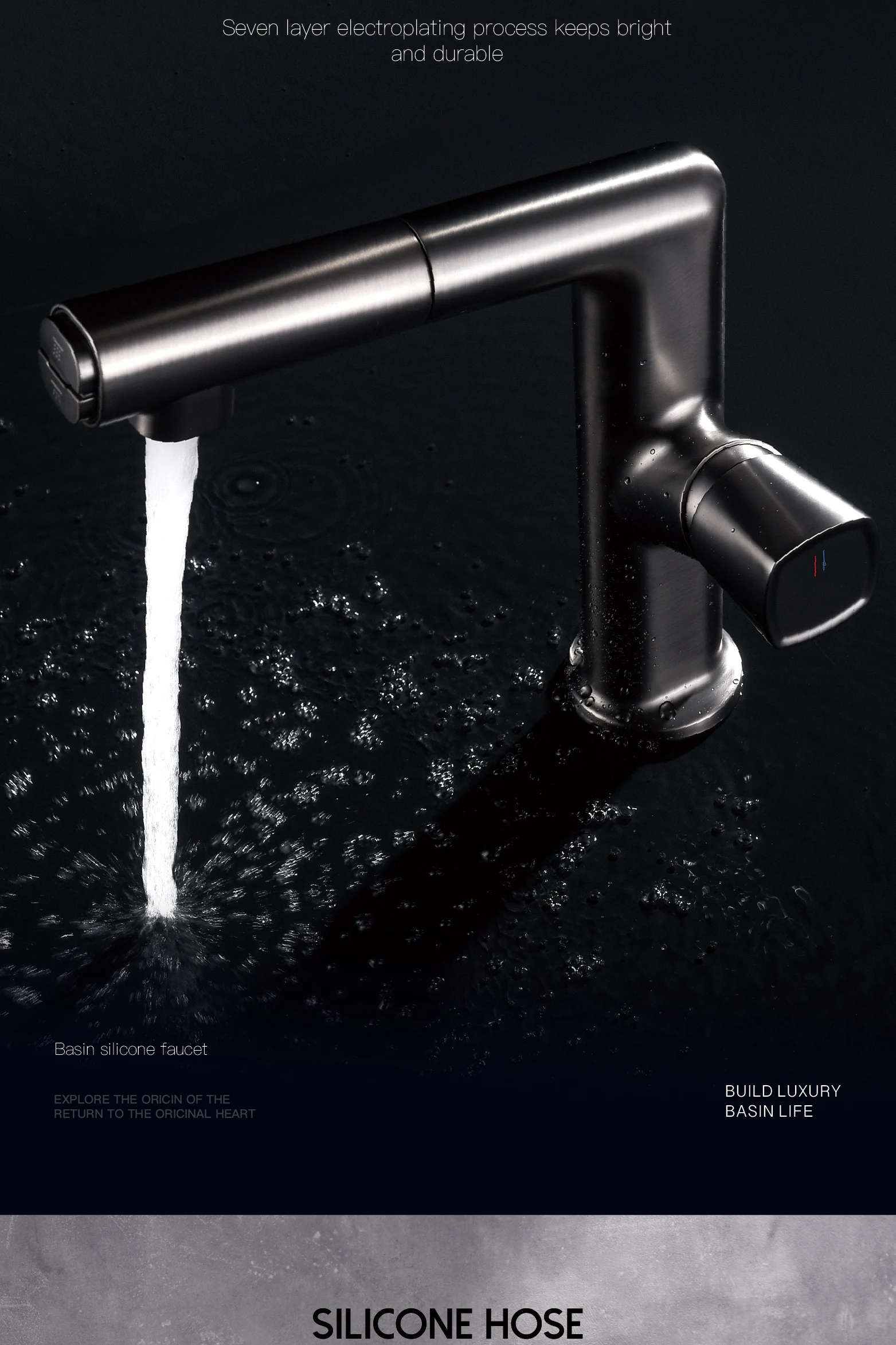 Sd1e24c255ae448aba118e38b05c538ddP - Pull-out design bathroom faucet