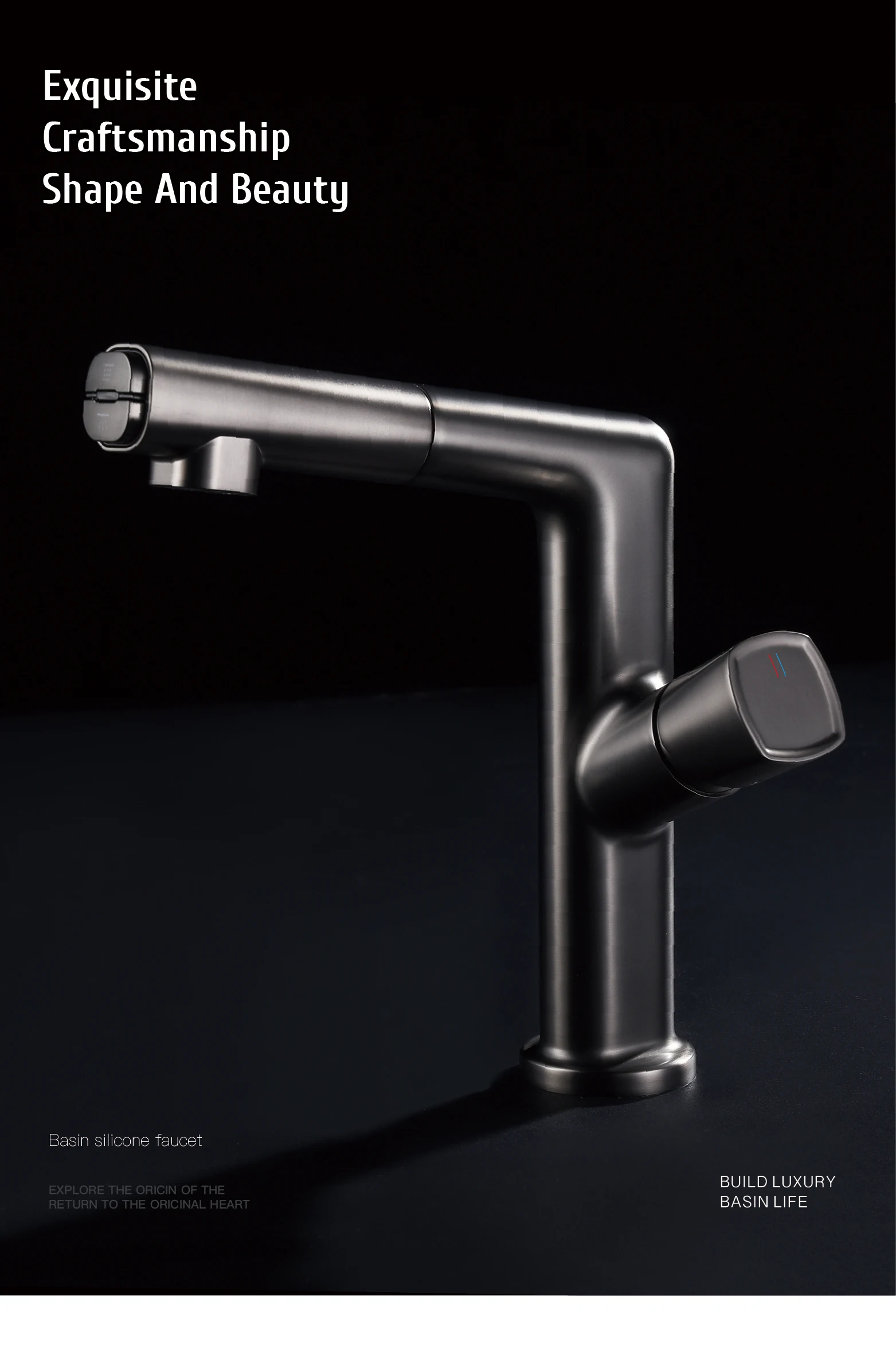 Sdcb00a7bab084bf5a053c3e607838f0ep - Pull-out design bathroom faucet