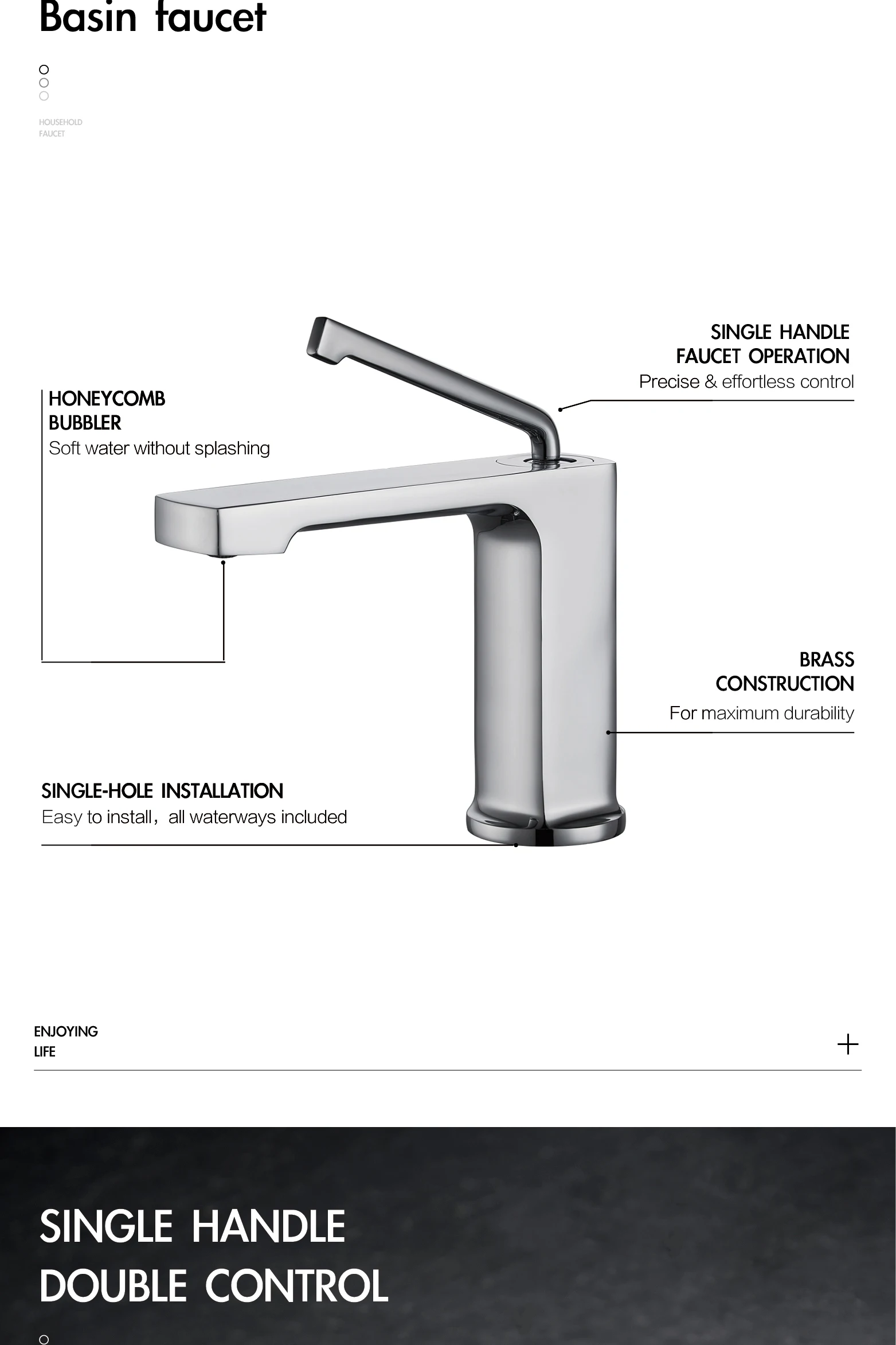 Sdeed69883d2443f2809e296cd80960e3i - Chrome Bathroom Brass Faucet