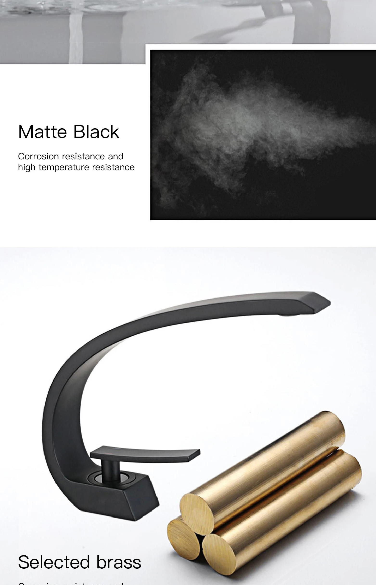 Se051d1f8533f410b8c94beb913bf4da2R - Unusual design bathroom faucet