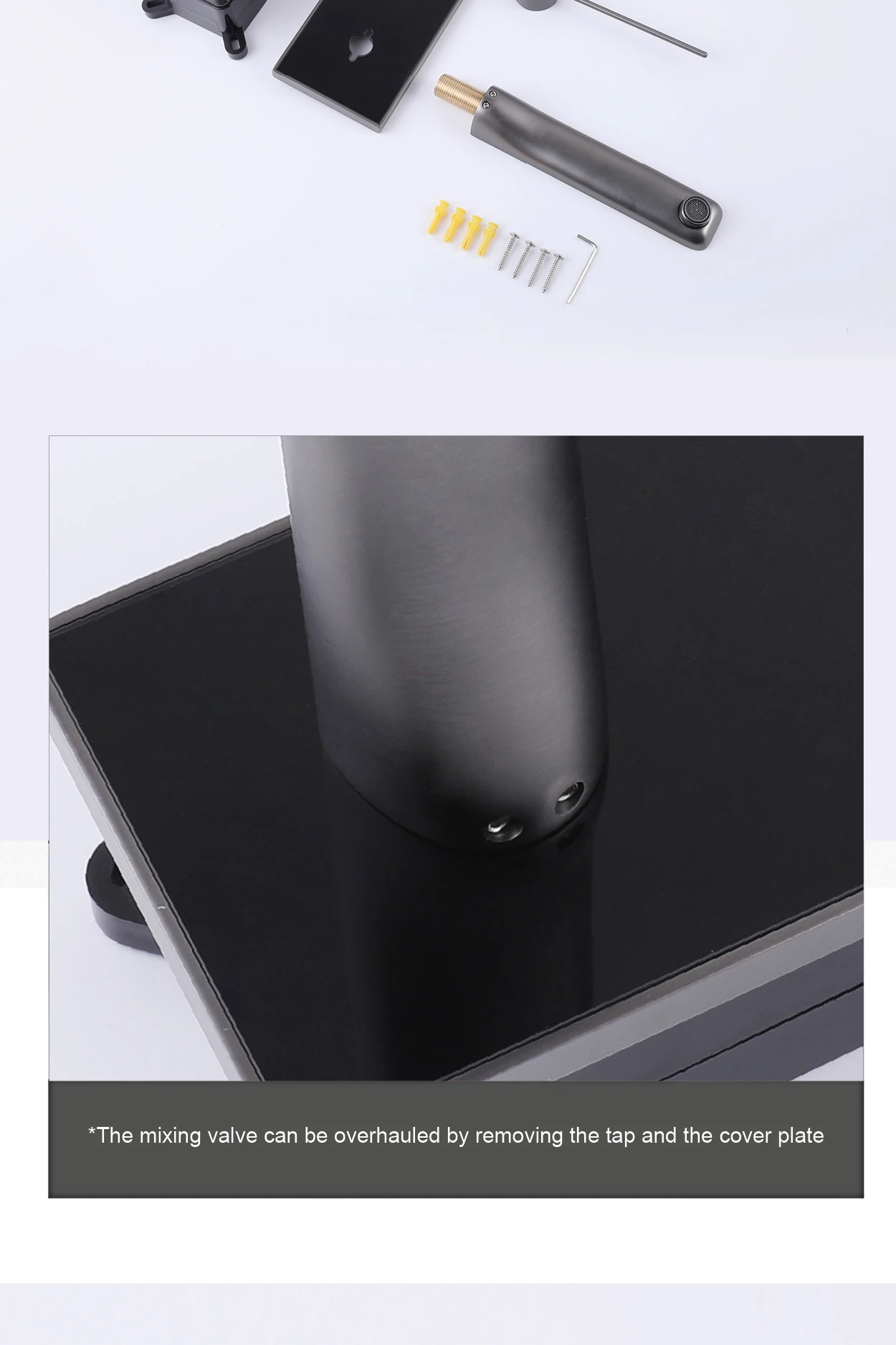 Se6d43d36c3bf4b0682e528c010da5e09h - Brass bathroom faucet digital display