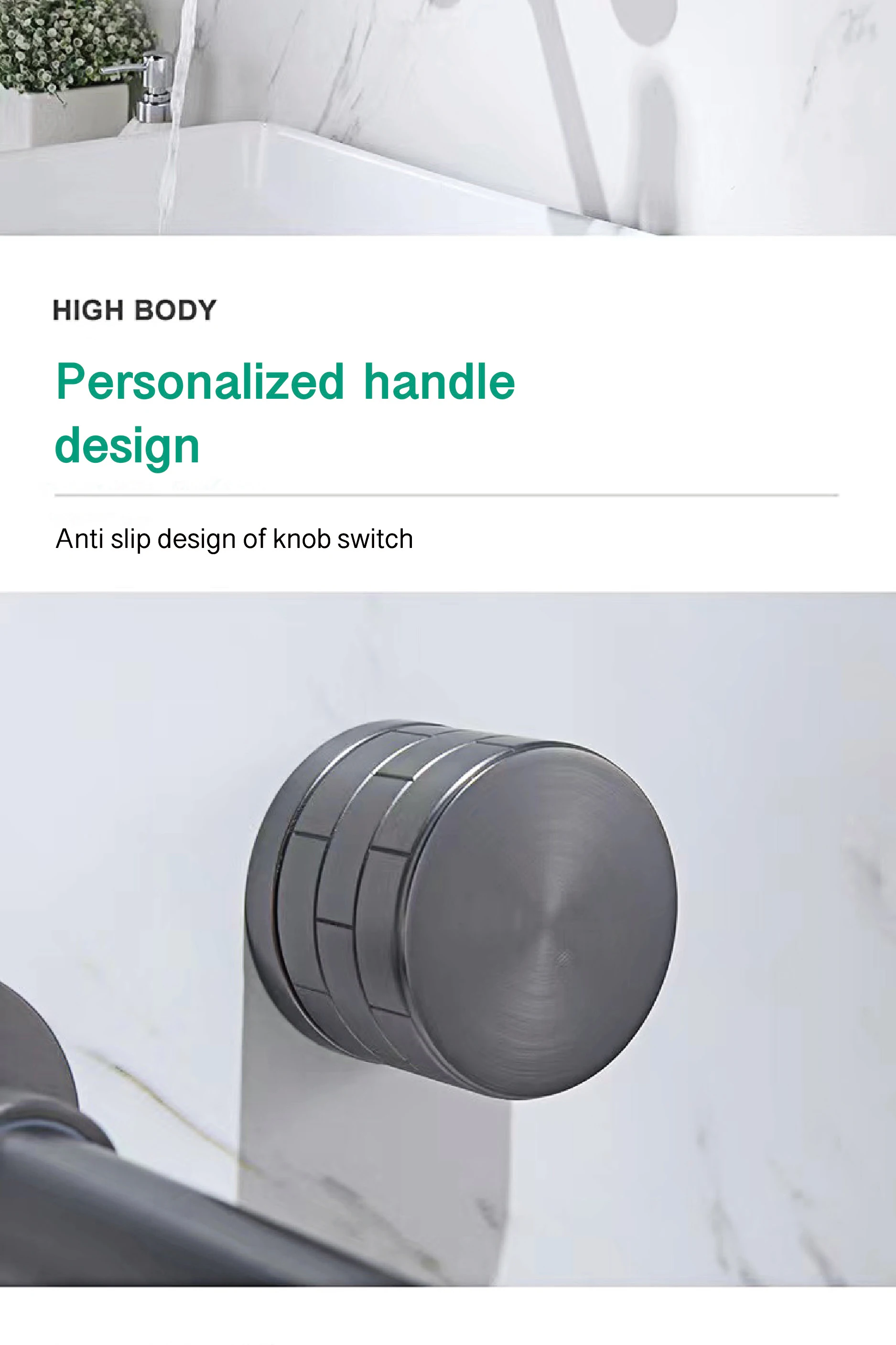 Sf766bd1d61704e1ea04051e707eee10bE - Concealed bathroom faucet into wall design