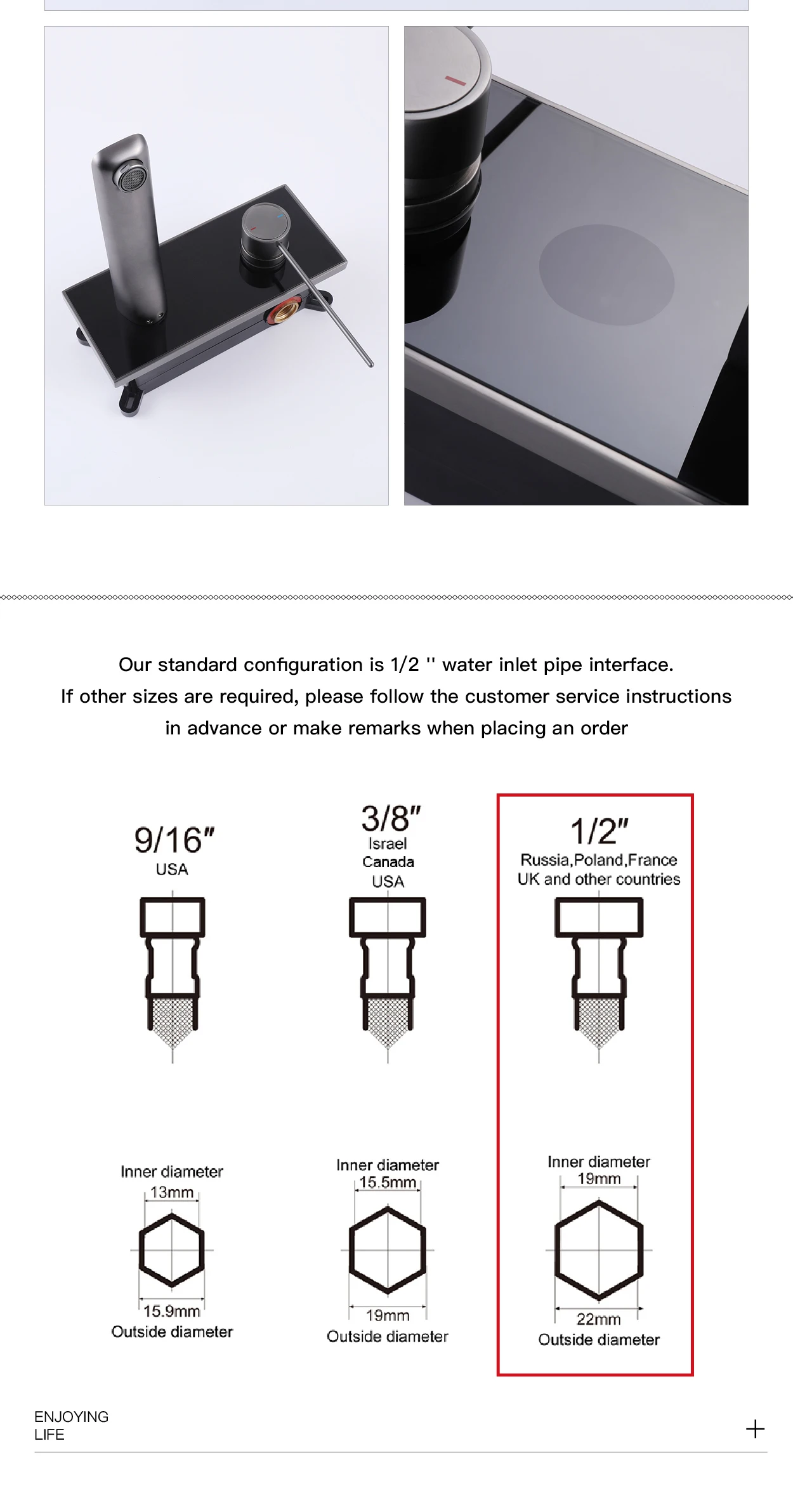 Sfe967afffc154969a32396b23f4990bfN - Brass bathroom faucet digital display