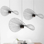 black straw hat pendant lights collection