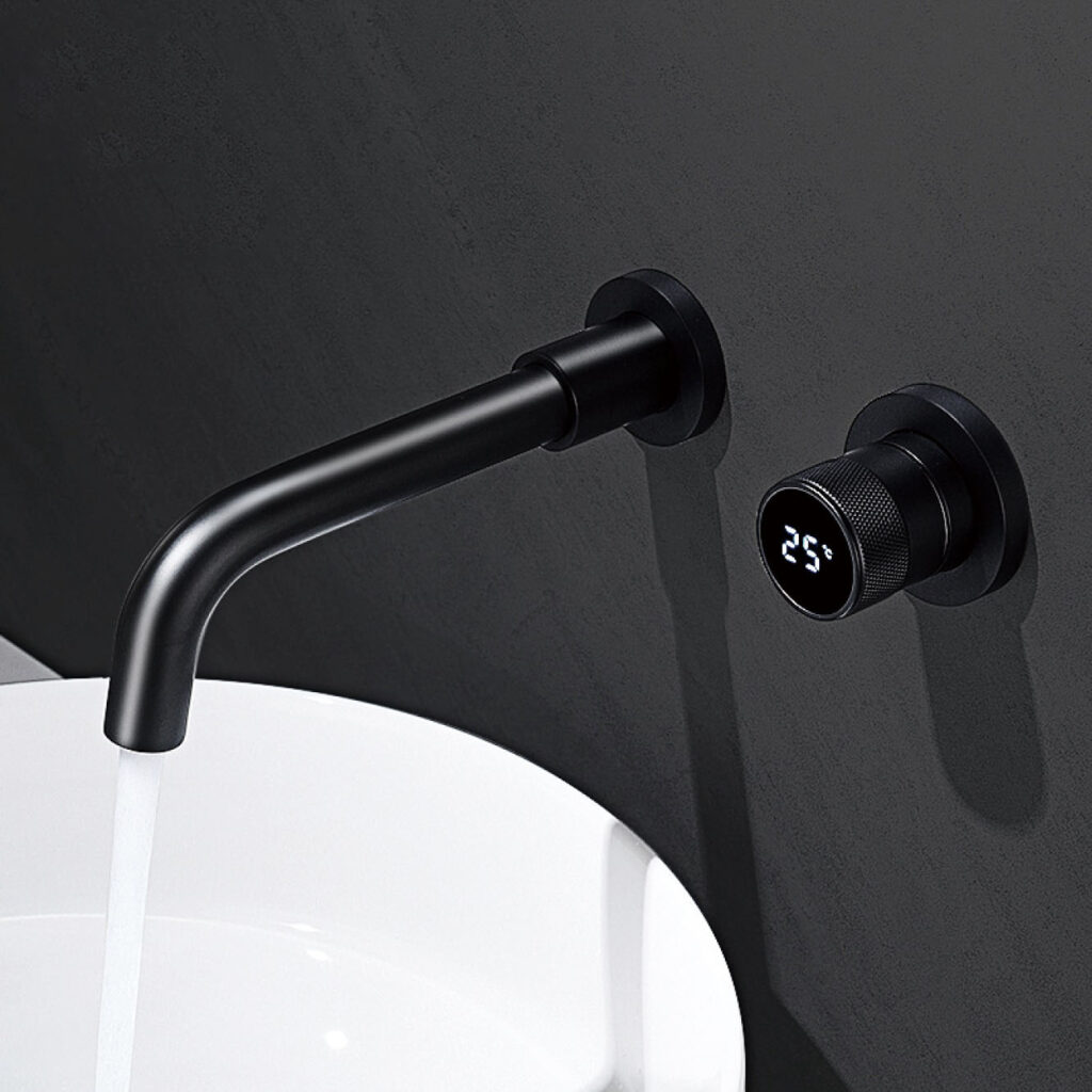 Simple intelligent bathroom faucet