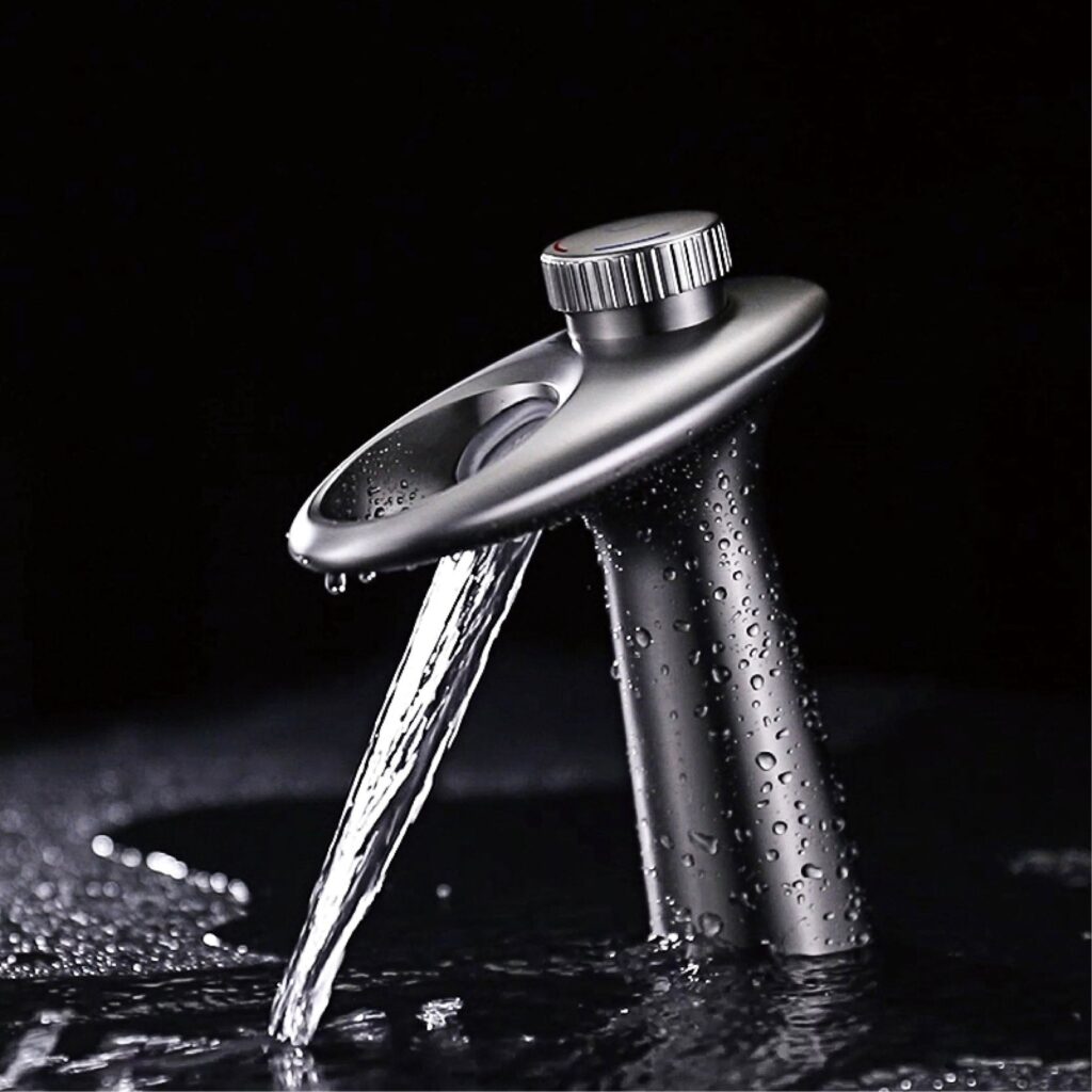 European design brass bathroom faucet