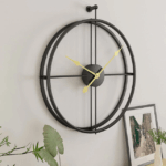 Large Nordic Vintage Metal Clock - ZenQ Designs