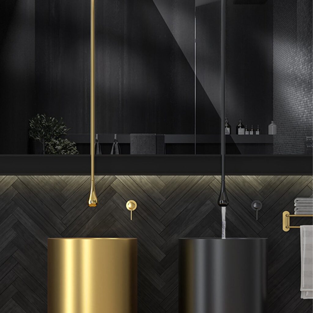 Luxury Brass Bathroom Faucet