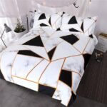 Irregular Geometric Printed Bedding Set - ZenQ Designs