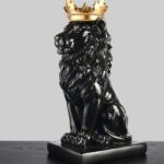 Crowned Lion Statue - ZenQ Designs