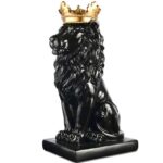 Crowned Lion Statue - ZenQ Designs