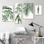Green Leaves | Canvas - ZenQ Designs