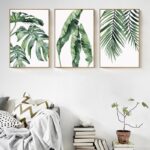 Green Leaves | Canvas - ZenQ Designs