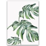 Green Leaves | Canvas - ZenQ Designs