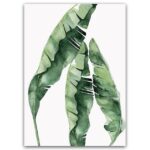 Green Leaves | Canvas - ZenQ Designs