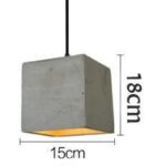 Nordic Cement Pendant Lights - ZenQ Designs