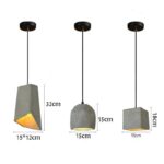 Nordic Cement Pendant Lights - ZenQ Designs