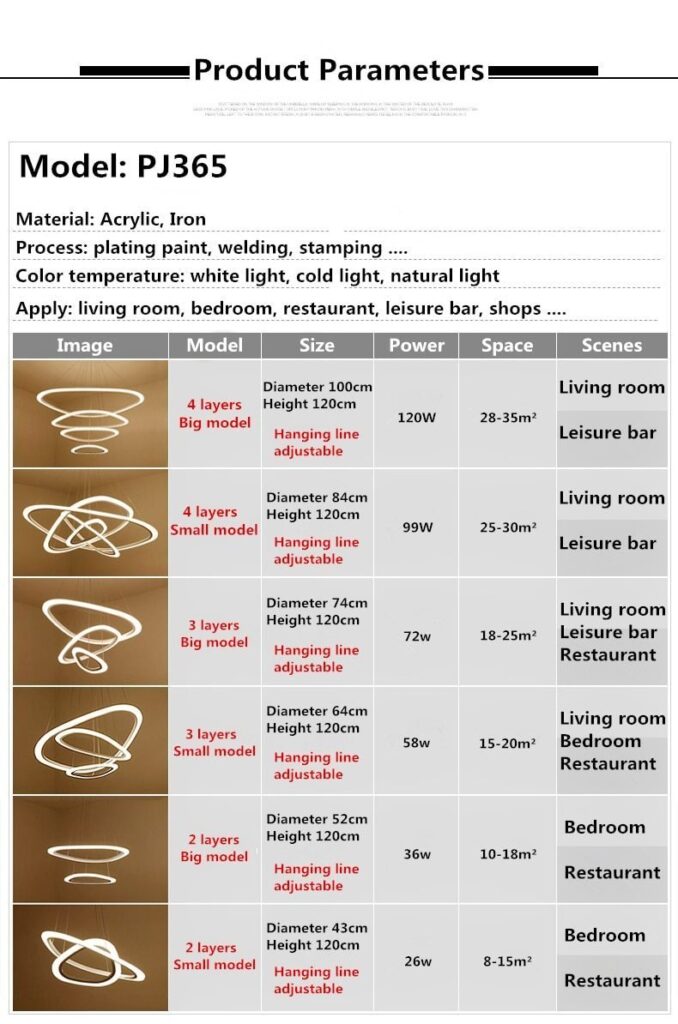 LED Grand Nordic Chandelier - ZenQ Designs