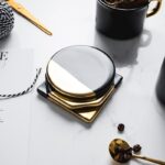Nordic Geometric Ceramic Coaster - ZenQ Designs