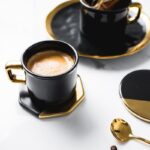 Nordic Geometric Ceramic Coaster - ZenQ Designs