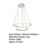 LED Grand Nordic Chandelier - ZenQ Designs