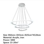 LED Grand Nordic Chandelier - ZenQ Designs