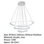 LED Grand Nordic Chandelier - ZenQ Designs