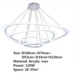 LED Grand Nordic Chandelier - ZenQ Designs